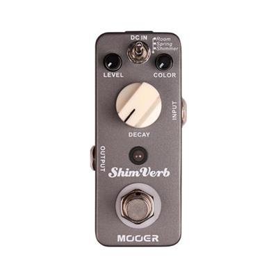 MOOER SHIM VERB DIGITAL REVERB PEDAL, Accessory for sale at Richards Guitars.