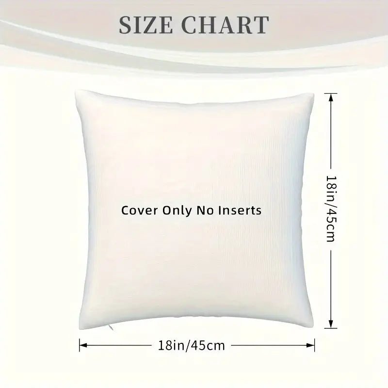 "Music Room" 4 Piece Cushion Covers Set (45cm x 45cm) - Richards Guitars Of Stratford Upon Avon