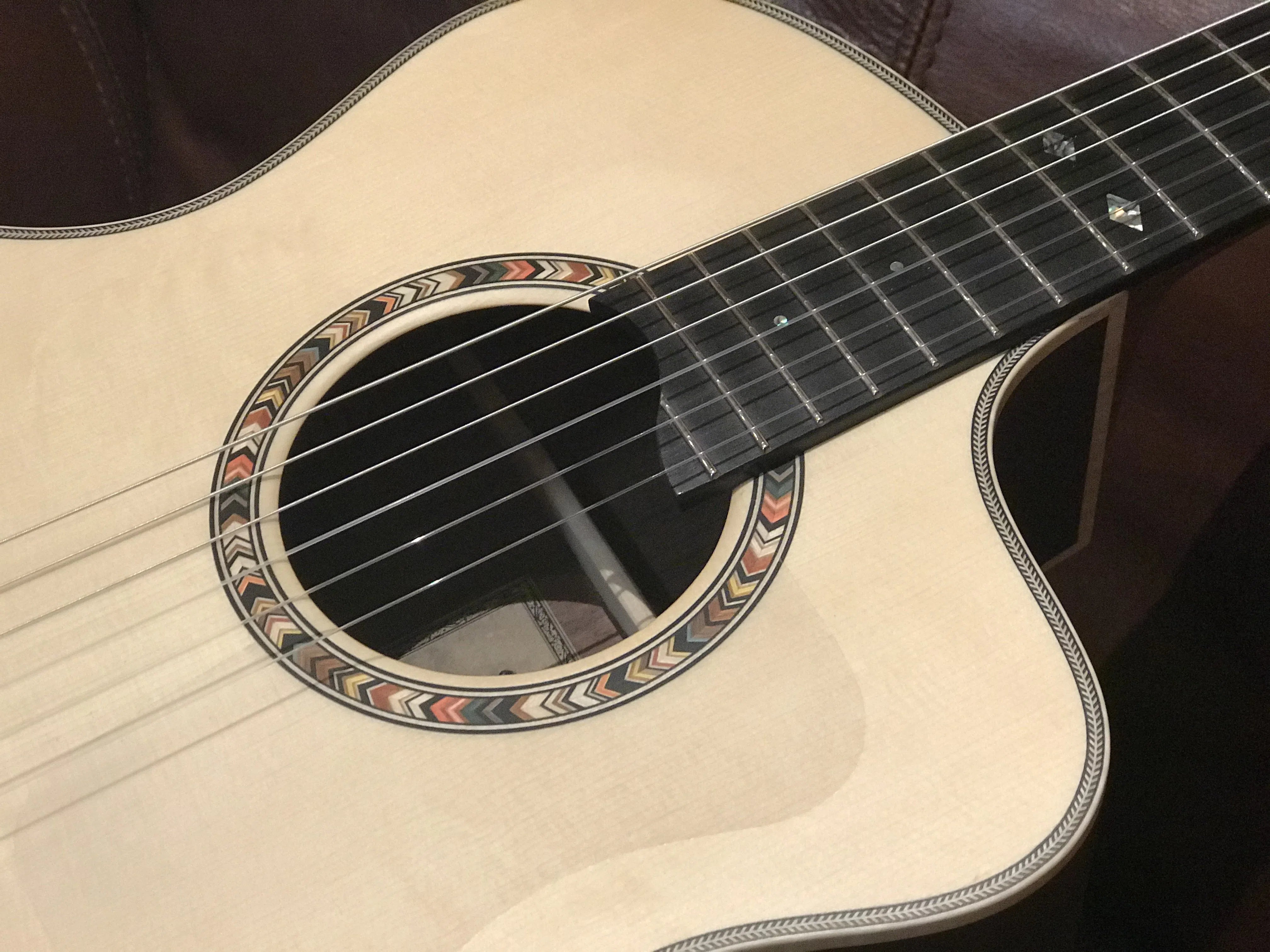 Dowina Rosewood (Ceres) HC-S Hybrid Nylon String Cutaway, Nylon Strung Guitar for sale at Richards Guitars.