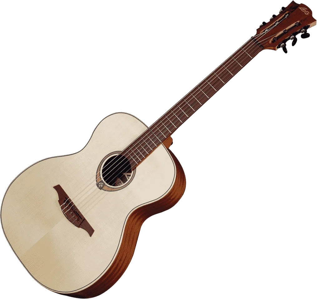 LAG TRAMONTANE 70 TN70A AUDITORIUM NYLON, Nylon Strung Guitar for sale at Richards Guitars.