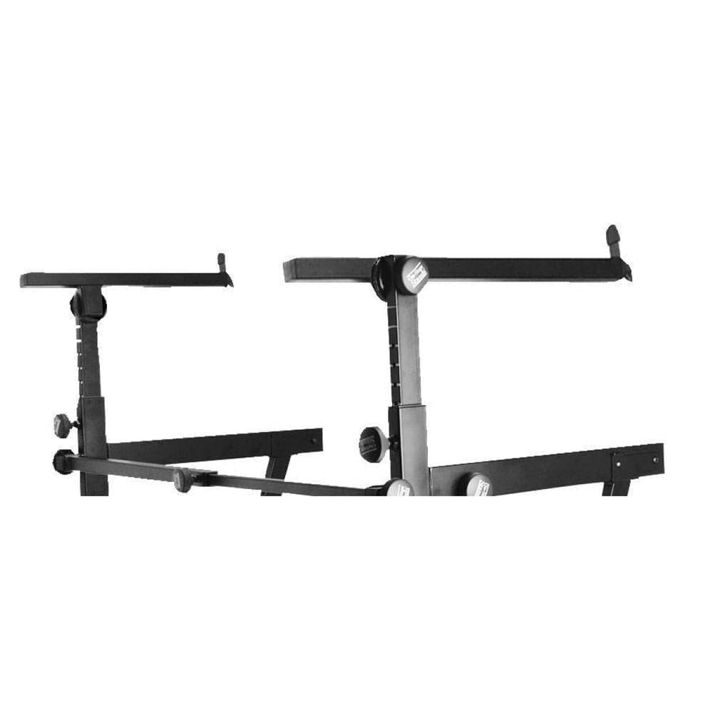 On - Stage Pro Heavy - Duty Folding - Z Keyboard Stand w/2nd Tier - Richards Guitars Of Stratford Upon Avon