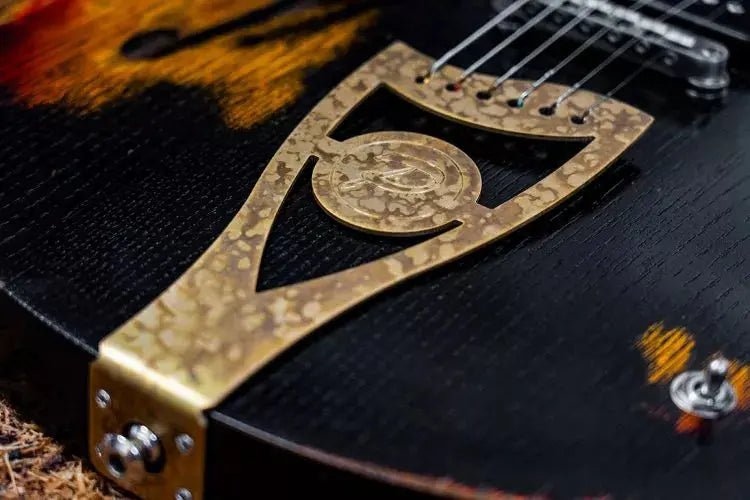 Paoletti 500 Lounge 2P90 Heavy Black - Richards Guitars Of Stratford Upon Avon