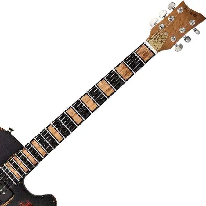 Paoletti 500 Lounge 2P90 Heavy Black - Richards Guitars Of Stratford Upon Avon
