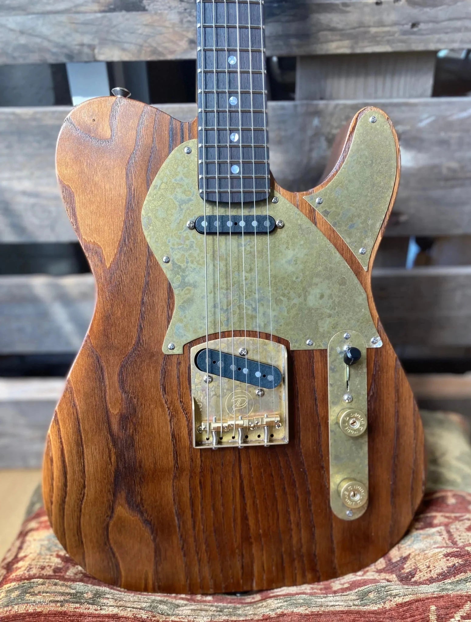 Paoletti Guitar Nancy Wine SS - Richards Guitars Of Stratford Upon Avon