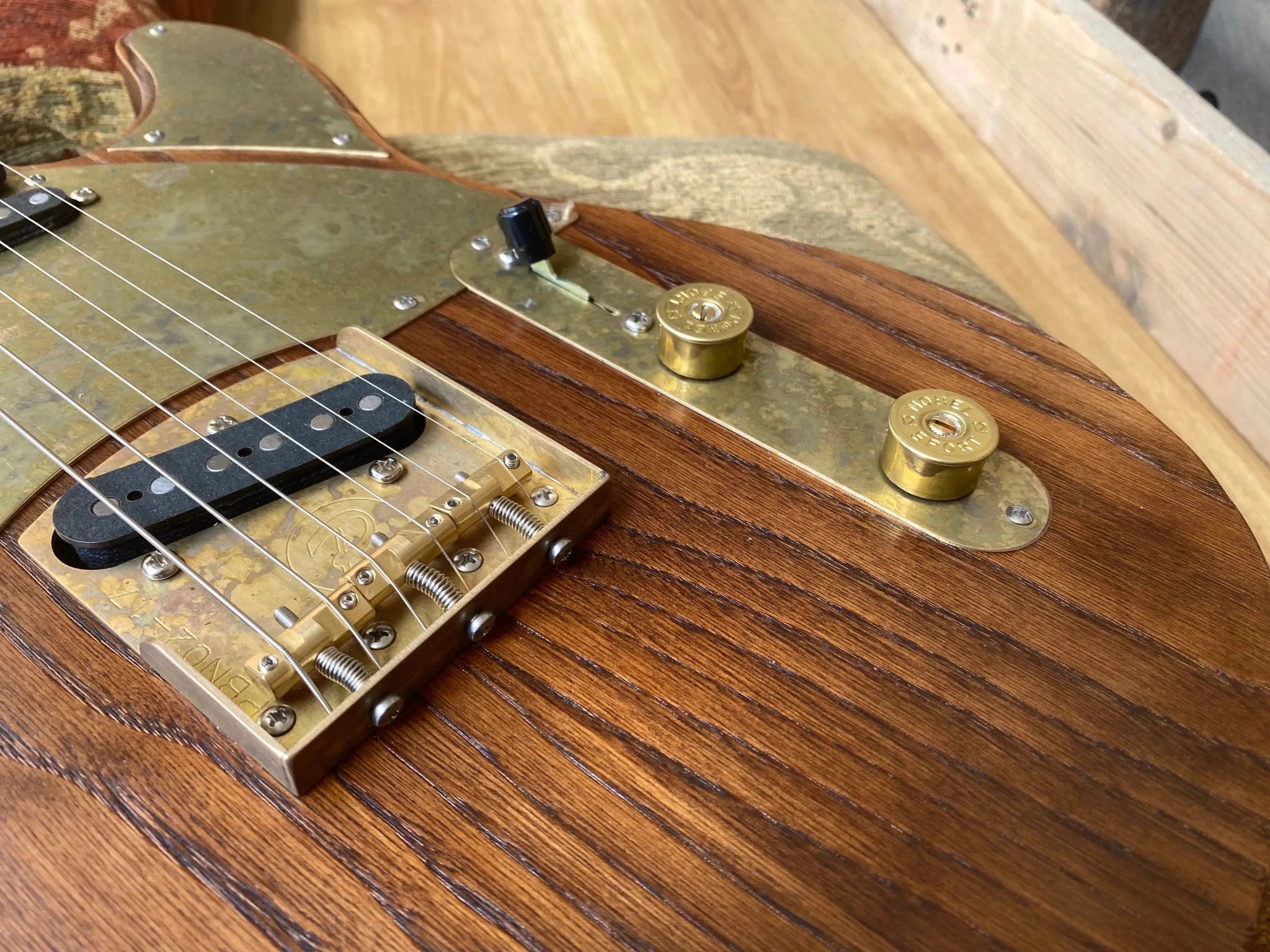Paoletti Guitar Nancy Wine SS - Richards Guitars Of Stratford Upon Avon