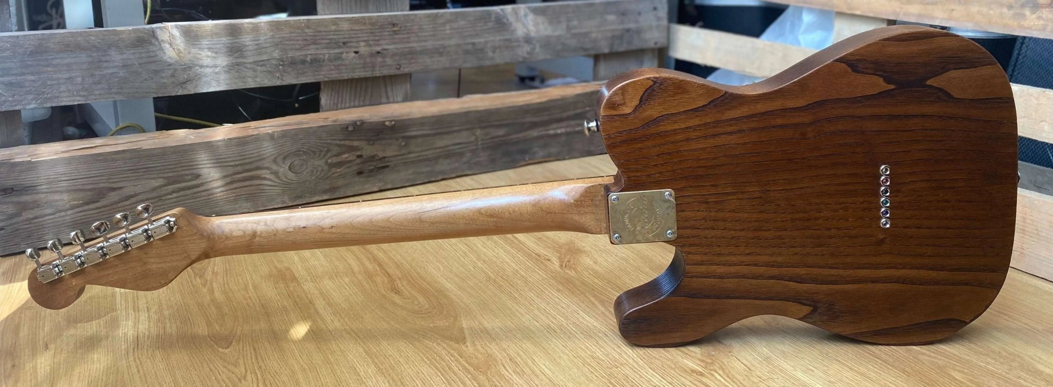 Paoletti Guitar Nancy Wine SS - Richards Guitars Of Stratford Upon Avon
