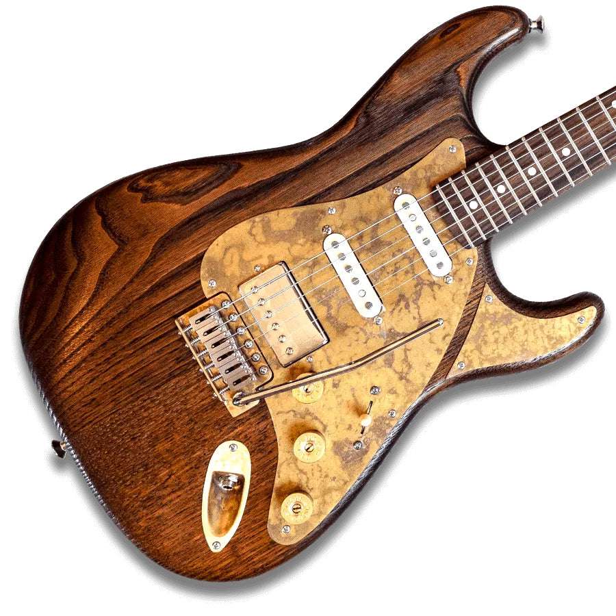 Paoletti Guitar Stratospheric Wine HSS - Richards Guitars Of Stratford Upon Avon