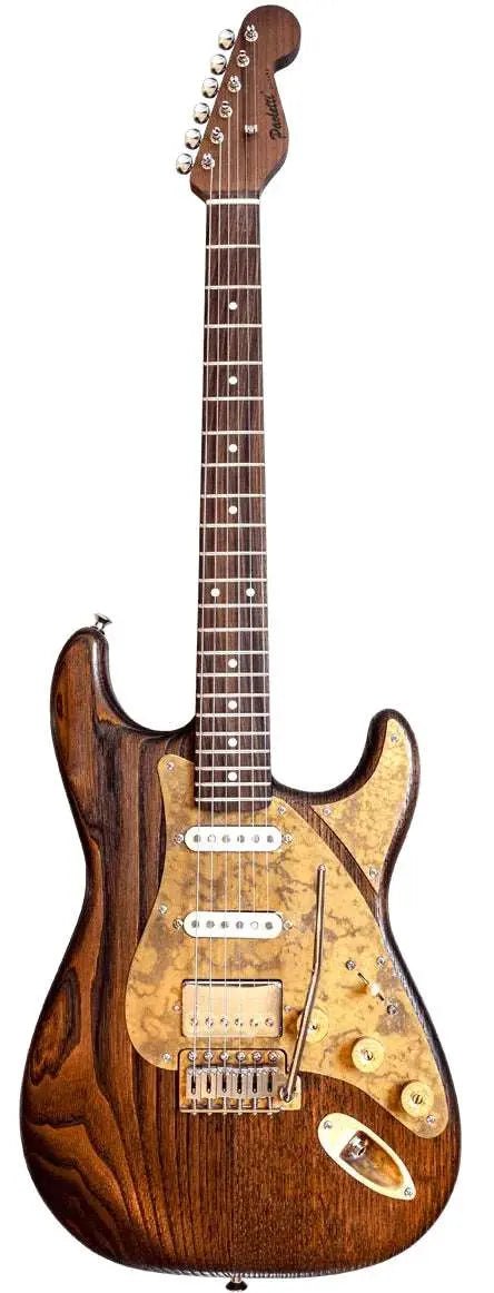 Paoletti Guitar Stratospheric Wine HSS - Richards Guitars Of Stratford Upon Avon