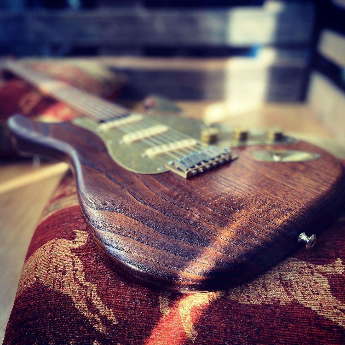 Paoletti Guitar Stratospheric Wine SSS - Richards Guitars Of Stratford Upon Avon