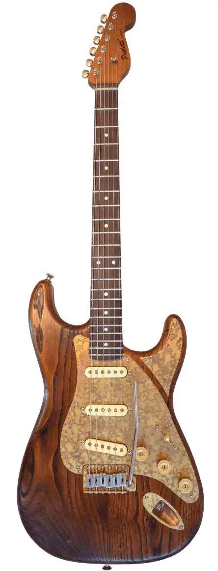 Paoletti Guitar Stratospheric Wine SSS - Richards Guitars Of Stratford Upon Avon