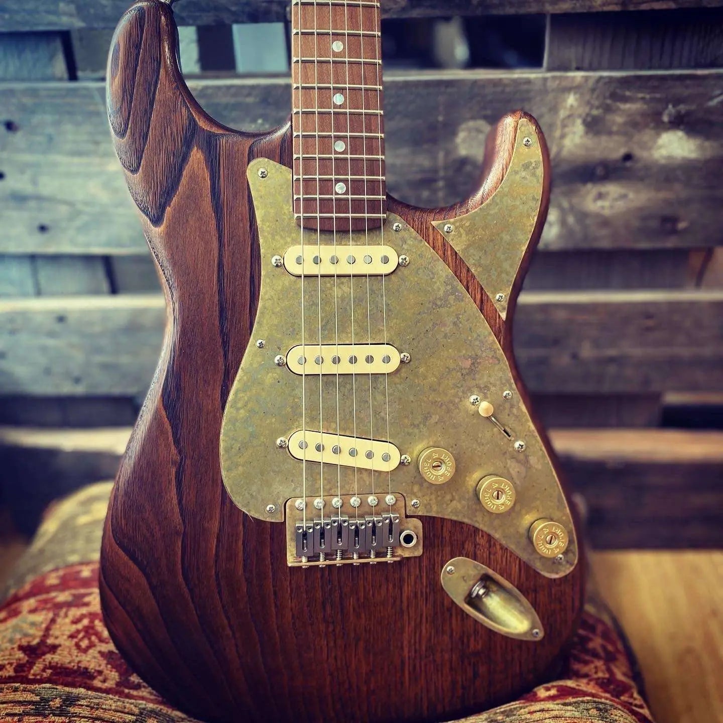 Paoletti Guitar Stratospheric Wine SSS - Richards Guitars Of Stratford Upon Avon