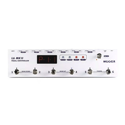 MOOER L6 MKII PROGRAMMABLE FX LOOP SWITCHER, Accessory for sale at Richards Guitars.