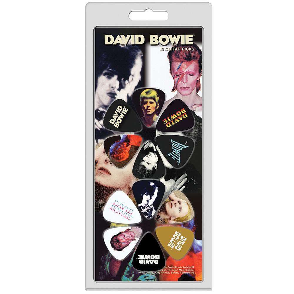 Perri's 12 Pick Pack ~ David Bowie - Richards Guitars Of Stratford Upon Avon