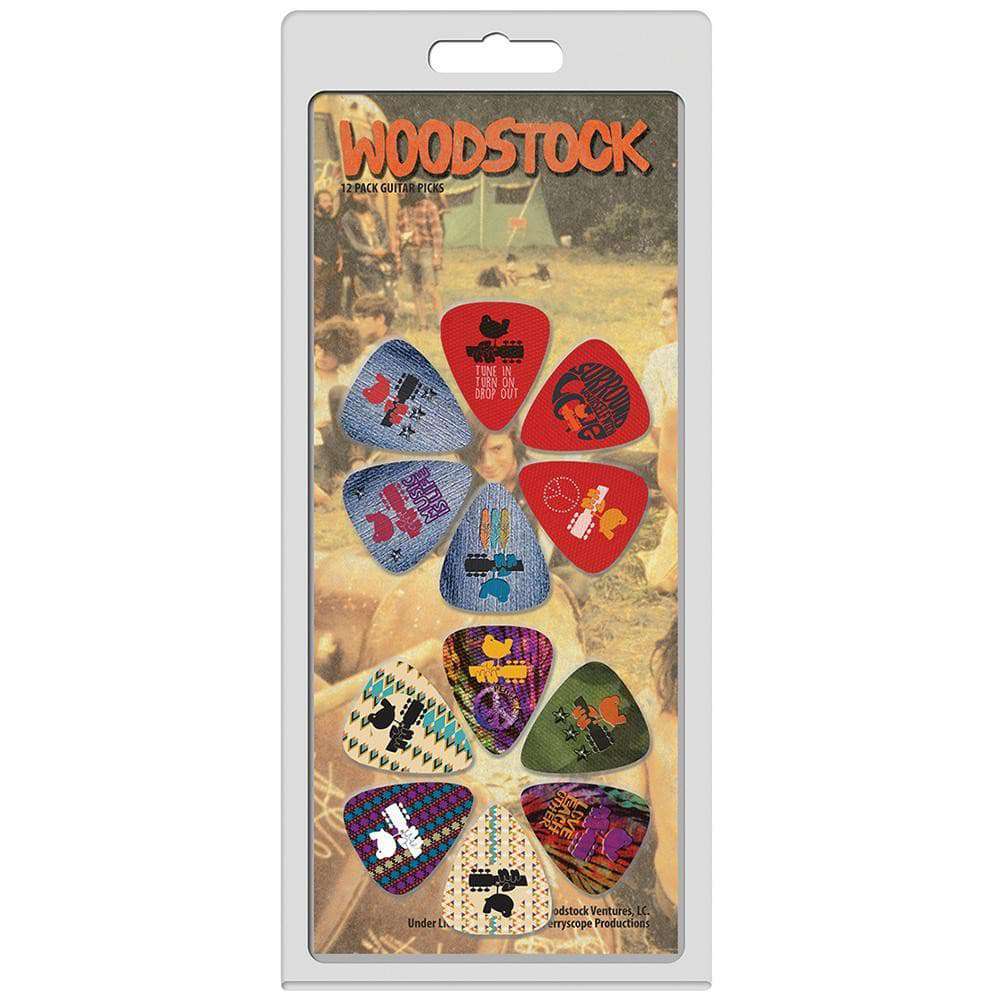 Perri's 12 Pick Pack ~ Woodstock - Richards Guitars Of Stratford Upon Avon