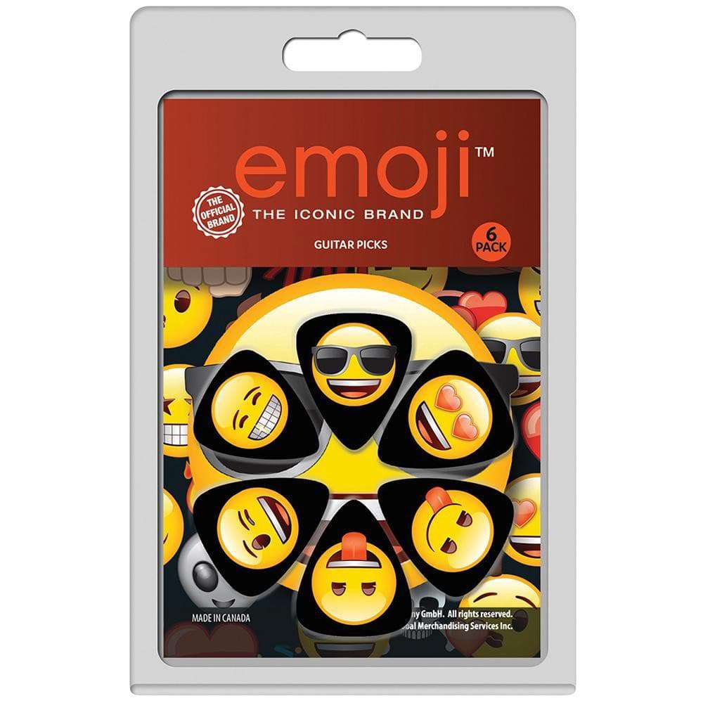 Perri's 6 Pick Pack ~ Emoji 1 - Richards Guitars Of Stratford Upon Avon