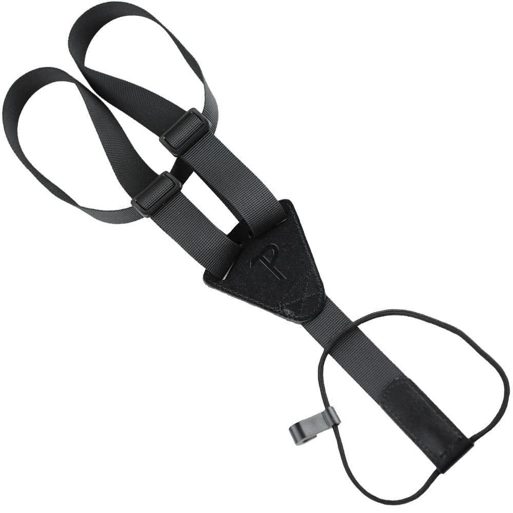Perris Hope Collection Ukulele Strap ~ Black - Richards Guitars Of Stratford Upon Avon