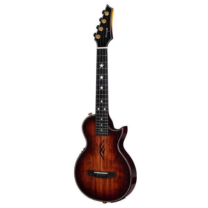 Enya E6 FE Solid Acacia, Ukulele for sale at Richards Guitars.