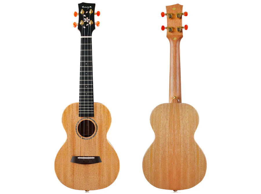 Enya EUT-MS All Solid Tenor Ukulele, Ukulele for sale at Richards Guitars.