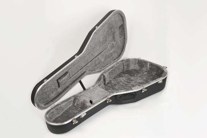 Pro - II Dreadnought Acoustic Guitar Case - Black/Silver - Richards Guitars Of Stratford Upon Avon