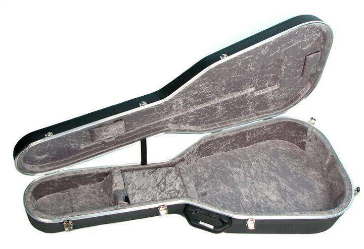 Pro - II Dreadnought Acoustic Guitar Case - Black/Silver - Richards Guitars Of Stratford Upon Avon