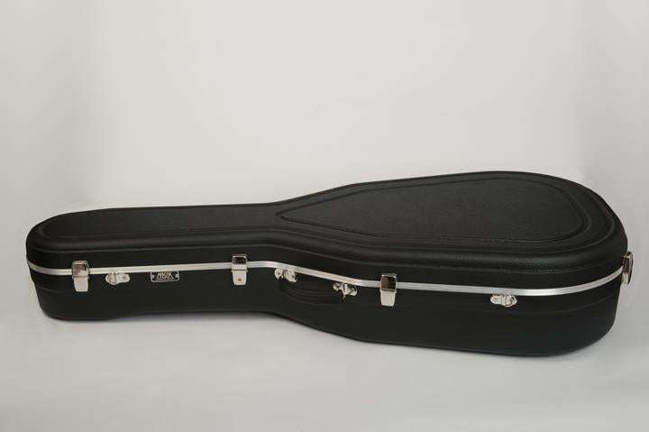 Pro - II Dreadnought Acoustic Guitar Case - Black/Silver - Richards Guitars Of Stratford Upon Avon