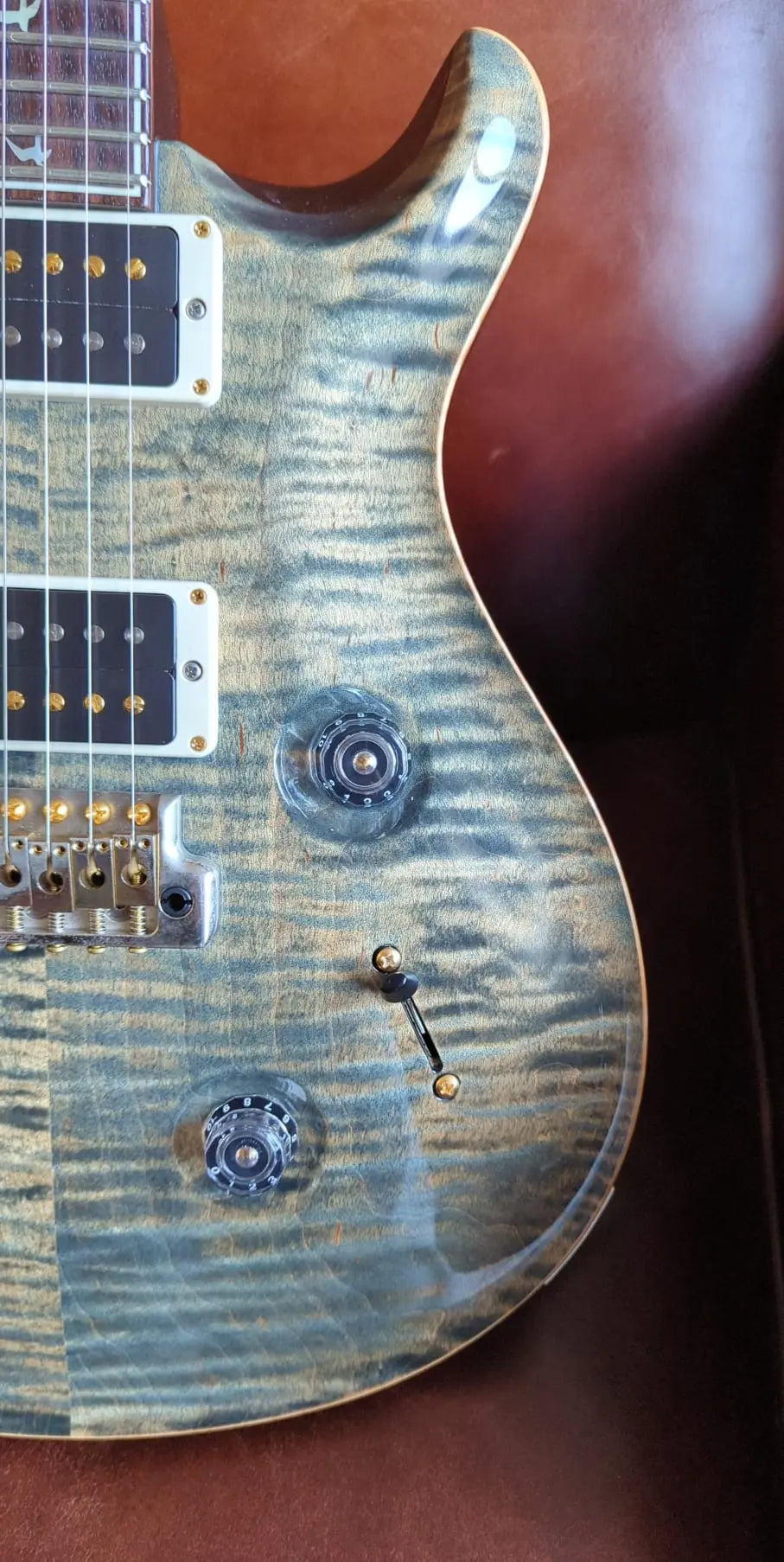 PRS 30th anniversary custom 24 Faded Whale Blue (Used) - Richards