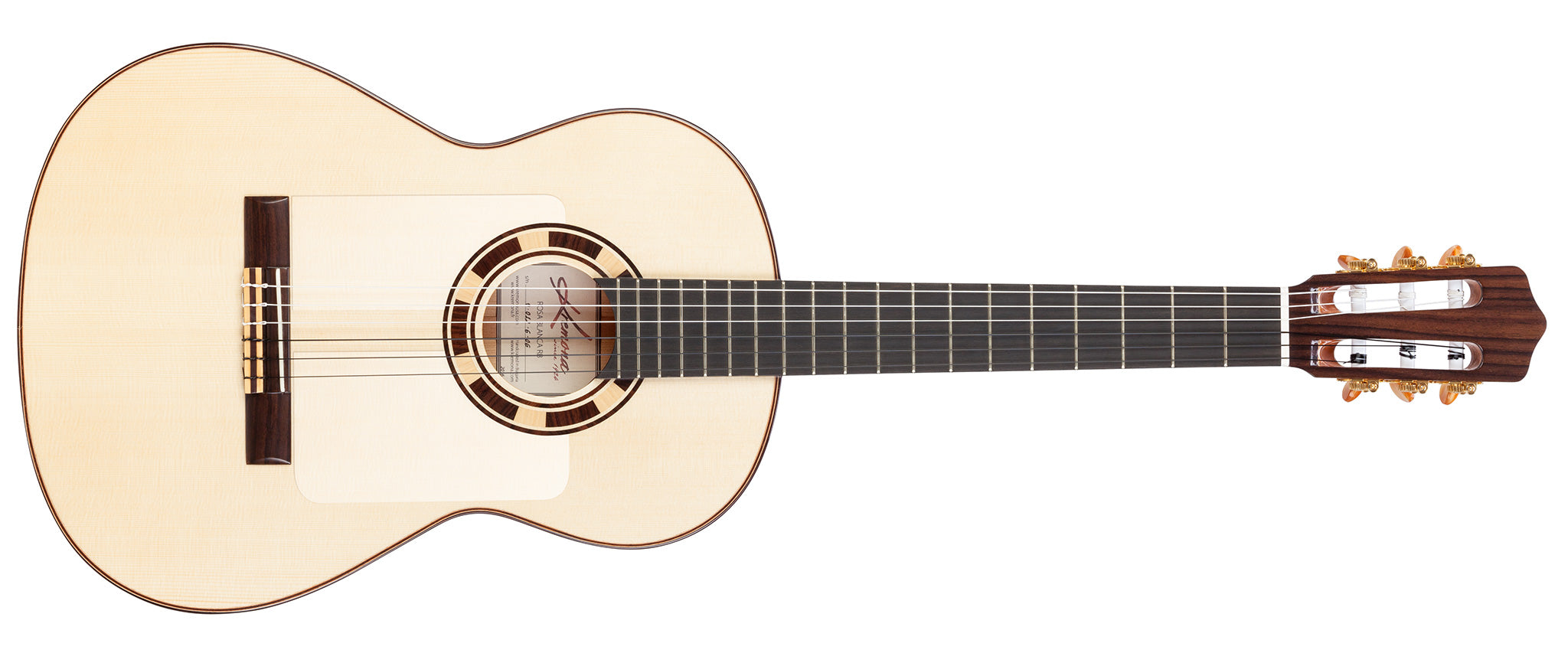 Kremona ROSA BLANCA RB, Solid Spruce, Solid Cypress, Electro Nylon Strung Guitar for sale at Richards Guitars.