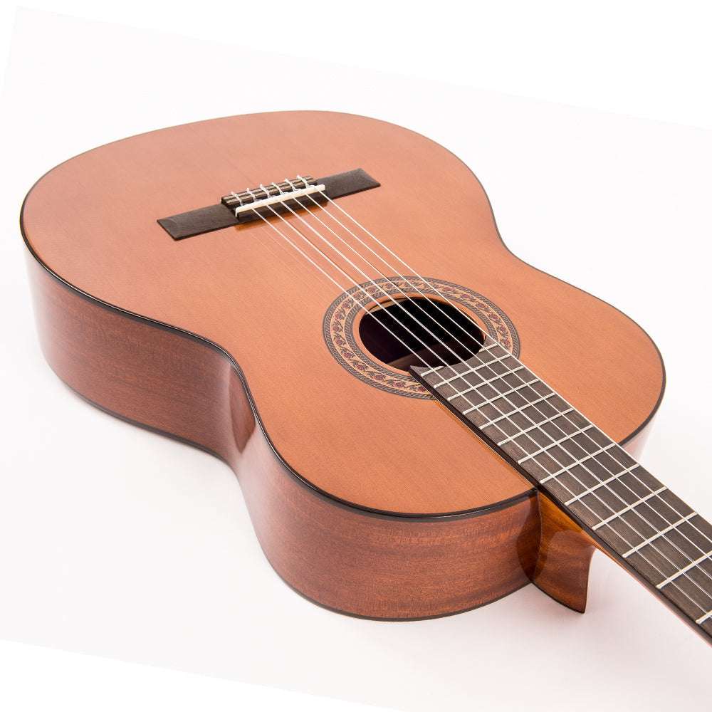 Santos Martinez Preludio Classic Guitar ~ Natural High Gloss - Richards Guitars Of Stratford Upon Avon