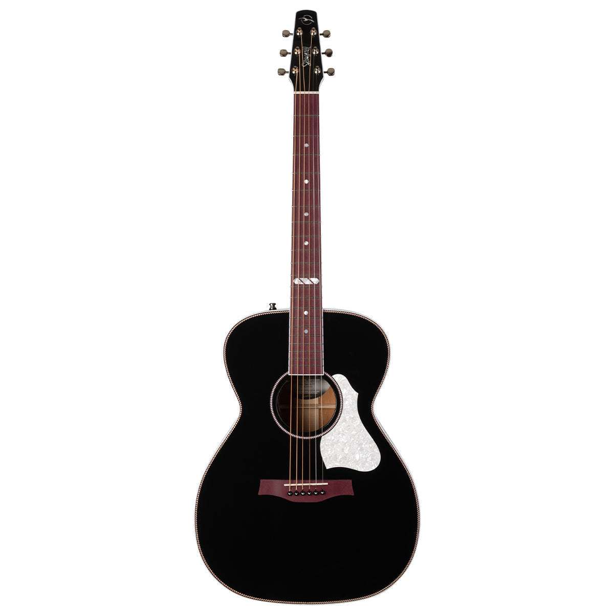 Seagull Artist LTD Electro - Acoustic Guitar ~ Tuxedo Black Anthem with Bag - Richards Guitars Of Stratford Upon Avon