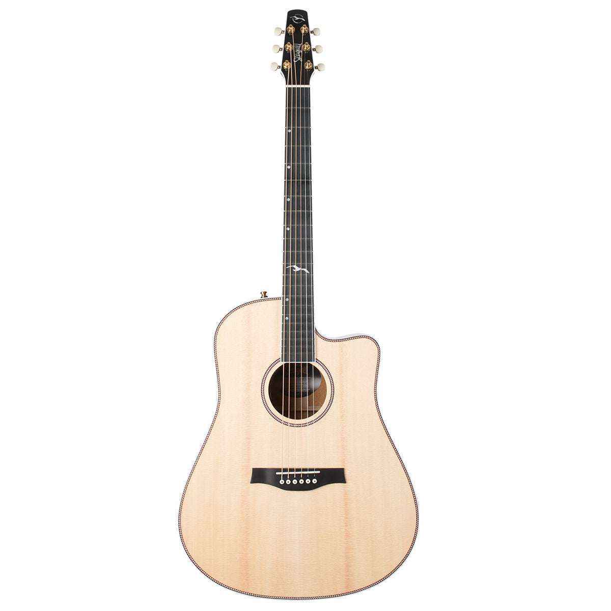 Seagull Artist Mosaic Anthem C/A Electro - Acoustic Guitar ~ Natural with Bag - Richards Guitars Of Stratford Upon Avon