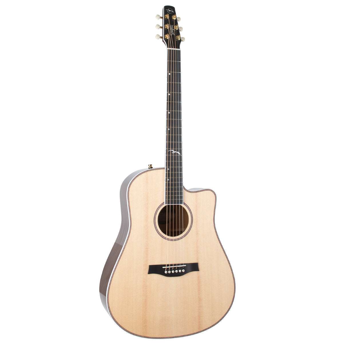 Seagull Artist Mosaic Anthem C/A Electro - Acoustic Guitar ~ Natural with Bag - Richards Guitars Of Stratford Upon Avon