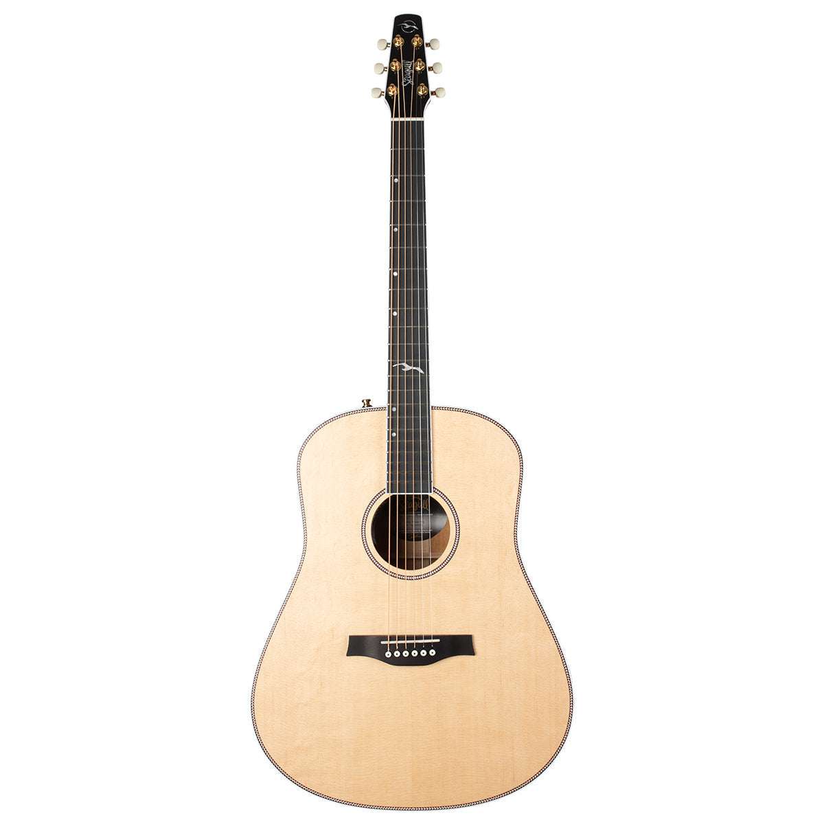 Seagull Artist Mosaic Anthem Electro - Acoustic Guitar ~ Natural with Bag - Richards Guitars Of Stratford Upon Avon