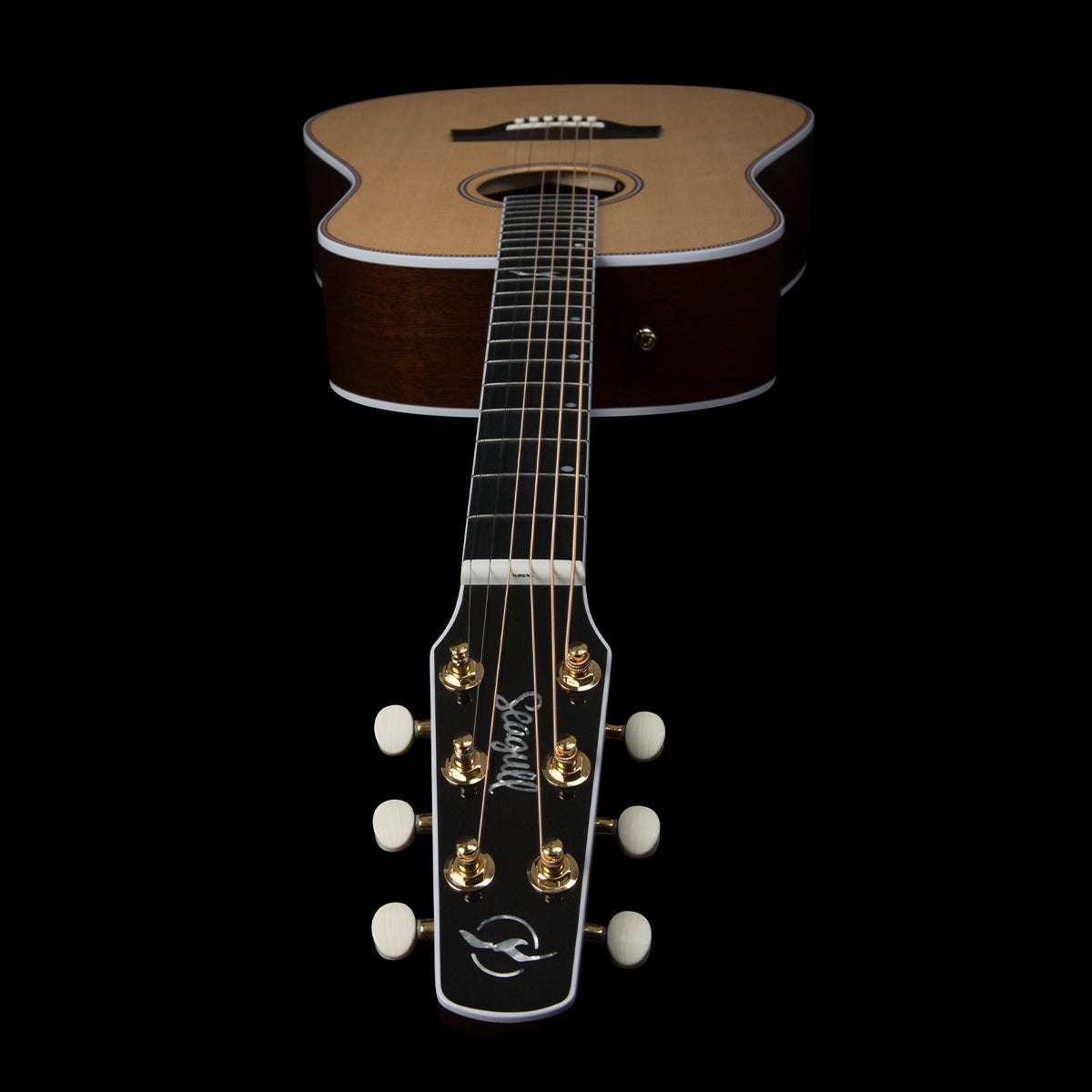 Seagull Artist Mosaic Anthem Electro - Acoustic Guitar ~ Natural with Bag - Richards Guitars Of Stratford Upon Avon