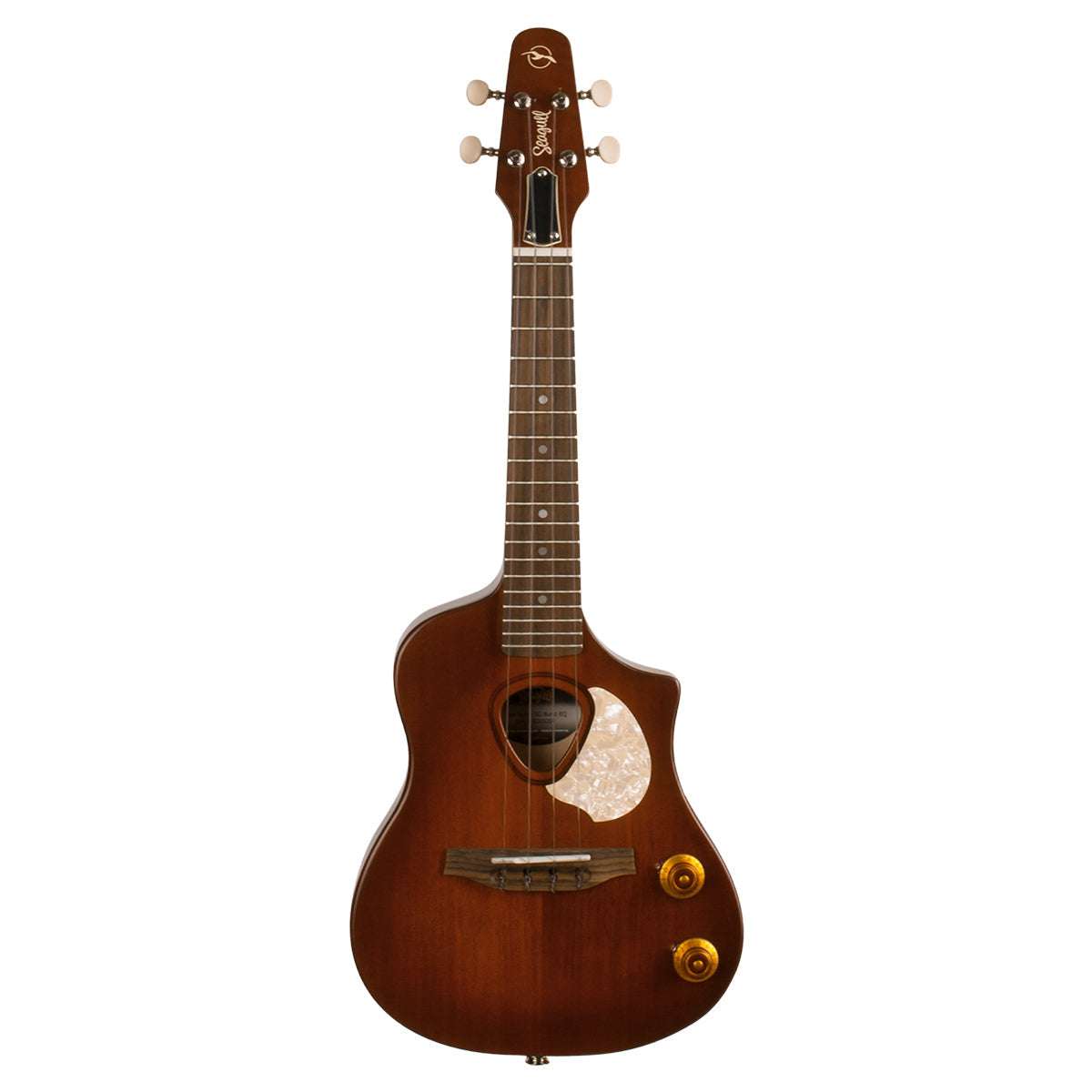 Seagull Nylon Electro Ukulele ~ Burst SG EQ - Richards Guitars Of Stratford Upon Avon