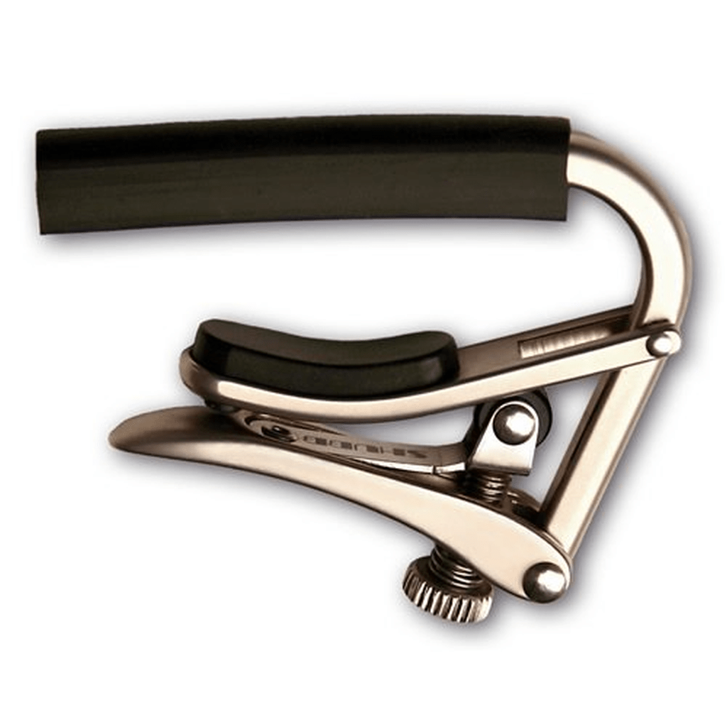 Shubb C1N Acoustic Capo Brushed Nickel - Richards Guitars Of Stratford Upon Avon