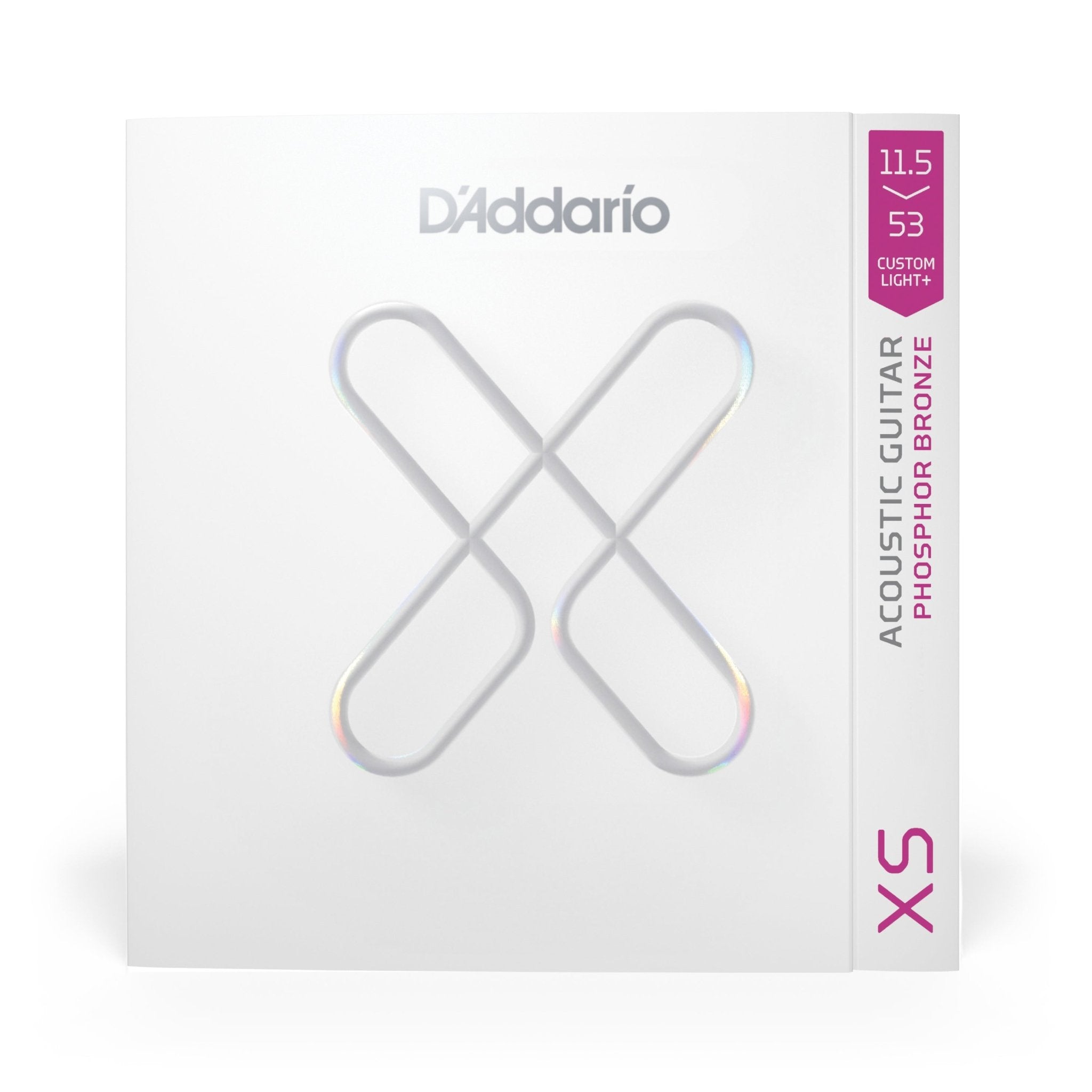 Spare Set of Daddario XS Phosphor Bronze Acoustic Guitar Strings - Richards Guitars Of Stratford Upon Avon