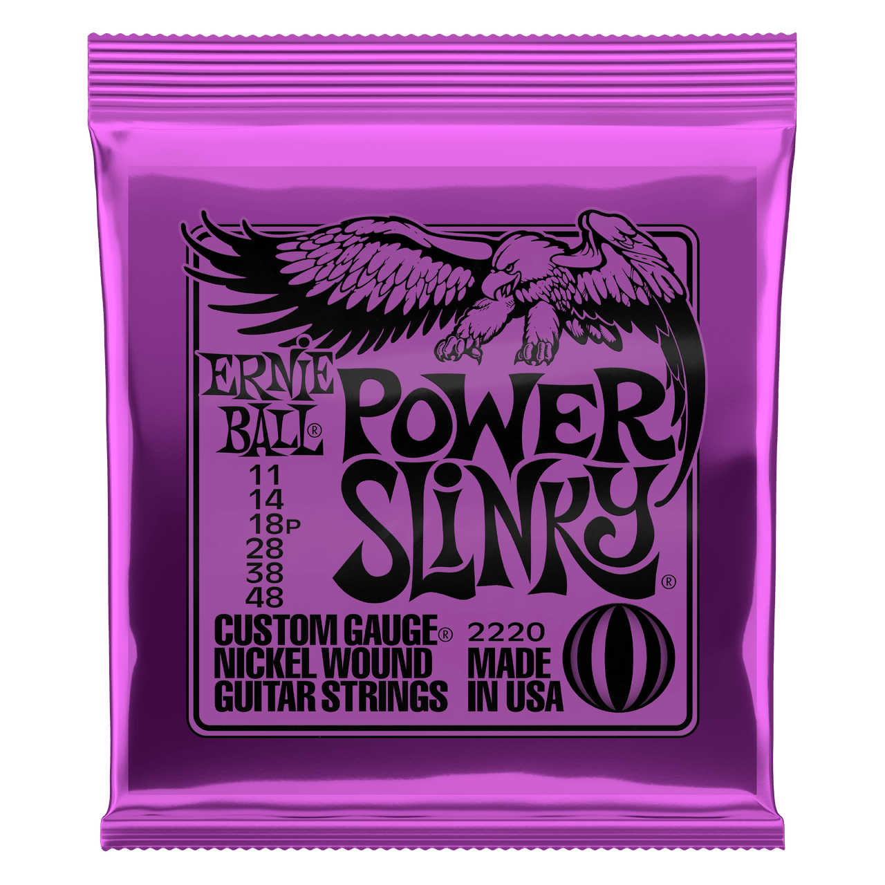 Spare Set Of Ernie Ball Original Slinky Electric Guitar Strings - Richards Guitars Of Stratford Upon Avon