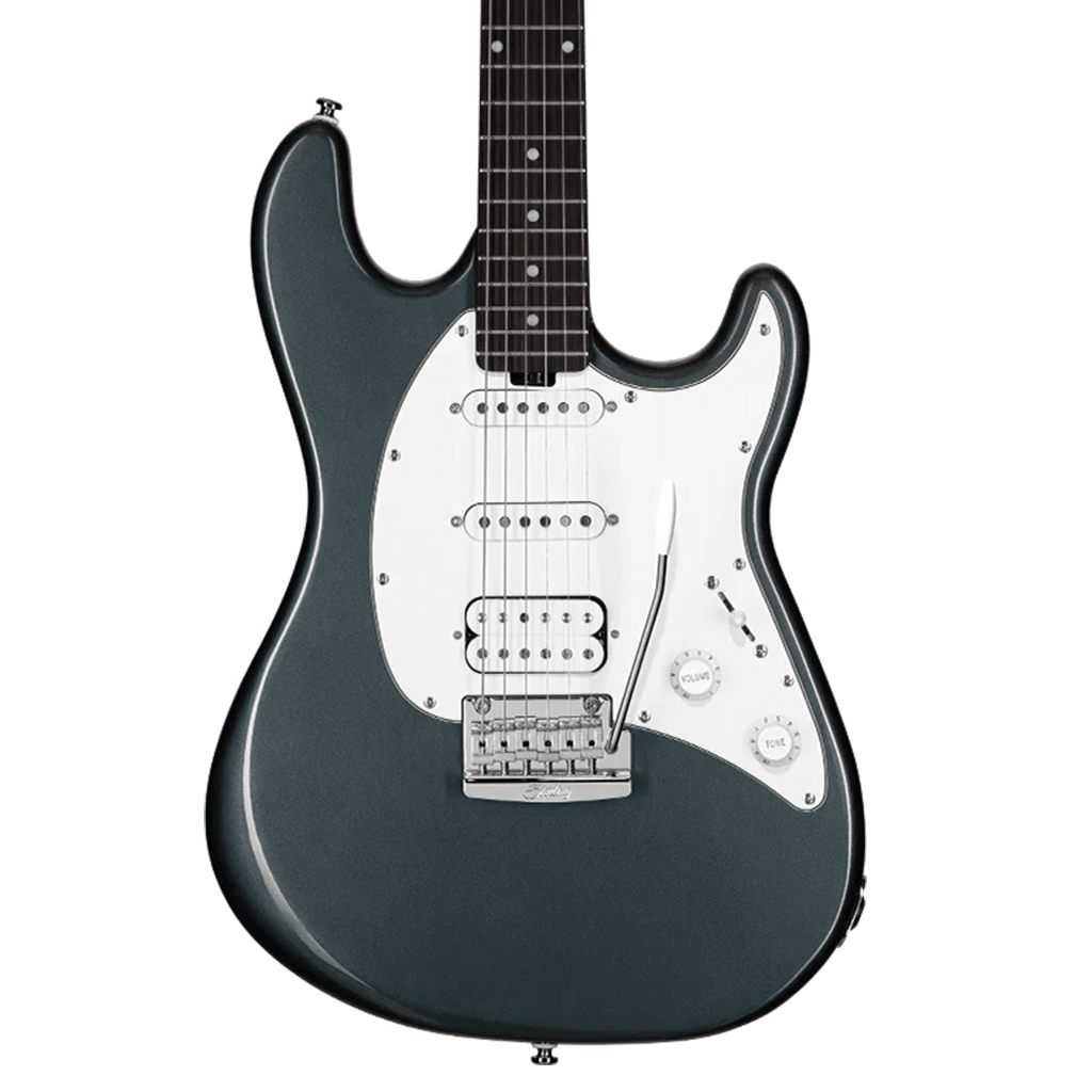 Sterling By Musicman Cutlass HSS Charcoal Frost - Richards Guitars Of Stratford Upon Avon