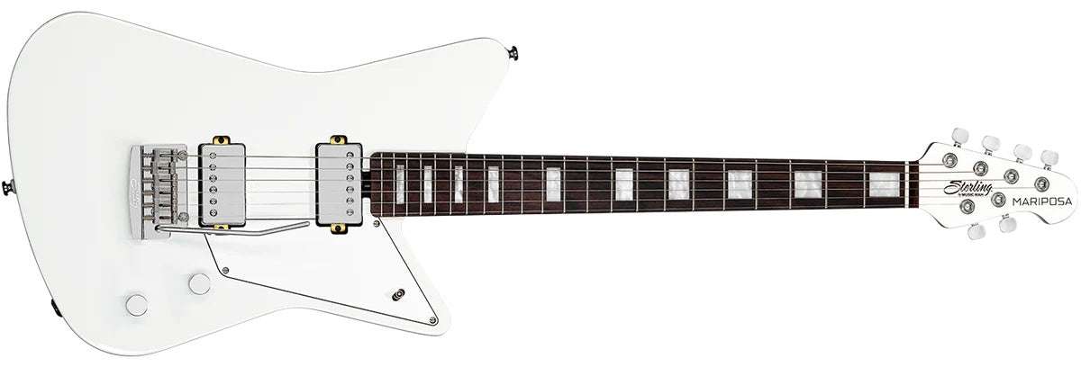 Sterling By Musicman SBMM MARIPOSA IMPERIAL WHITE RN - Richards Guitars Of Stratford Upon Avon