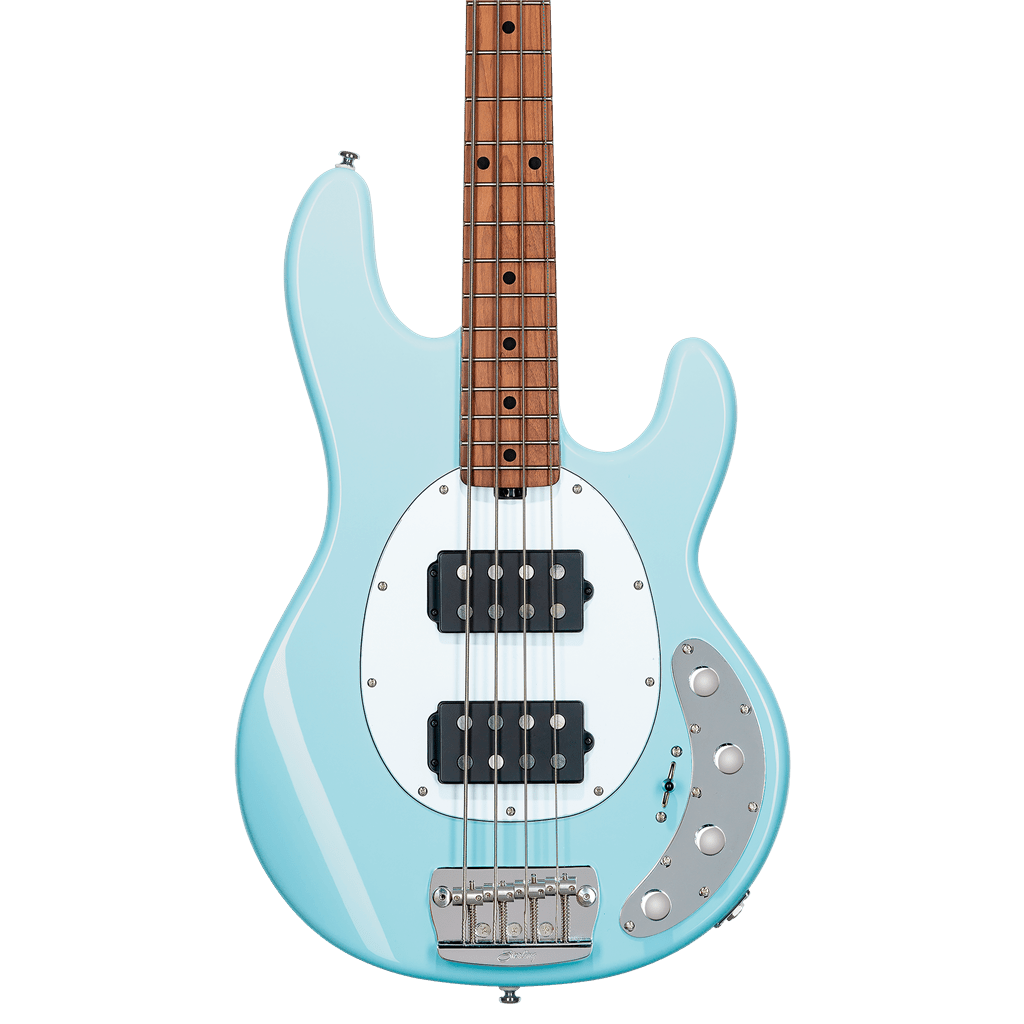 Sterling By MusicMan Stingray 4 HH Daphne Blue - Richards Guitars Of Stratford Upon Avon