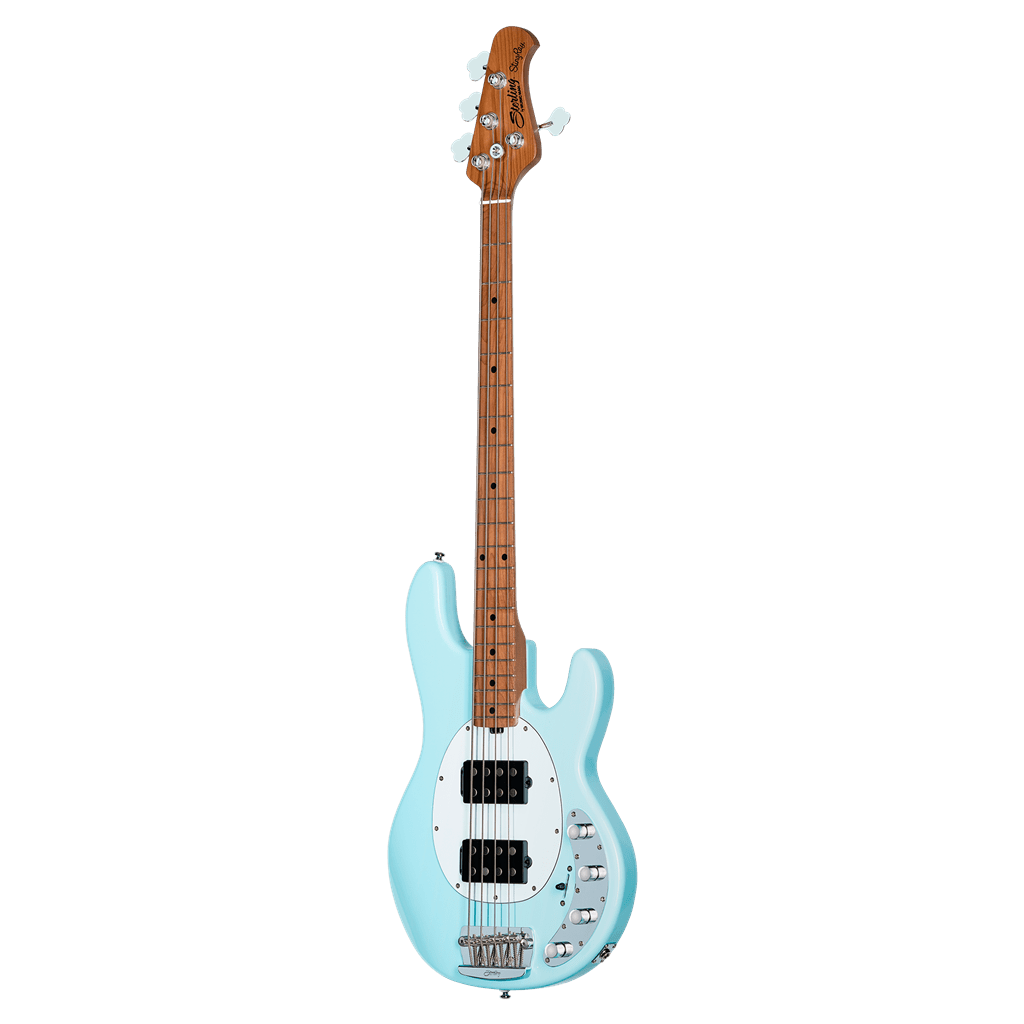 Sterling By MusicMan Stingray 4 HH Daphne Blue - Richards Guitars Of Stratford Upon Avon