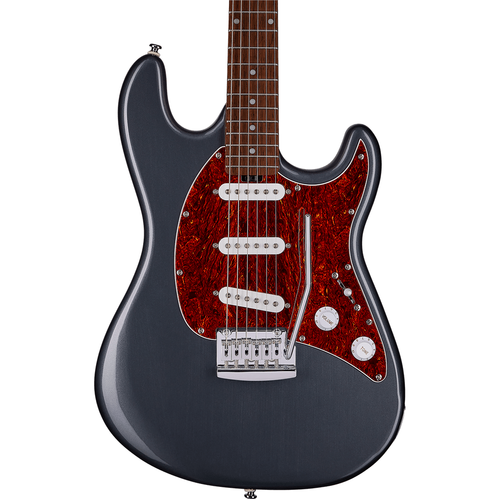Sterling By Musicman SUB Cutlass SSS Charcoal Frost - Richards Guitars Of Stratford Upon Avon