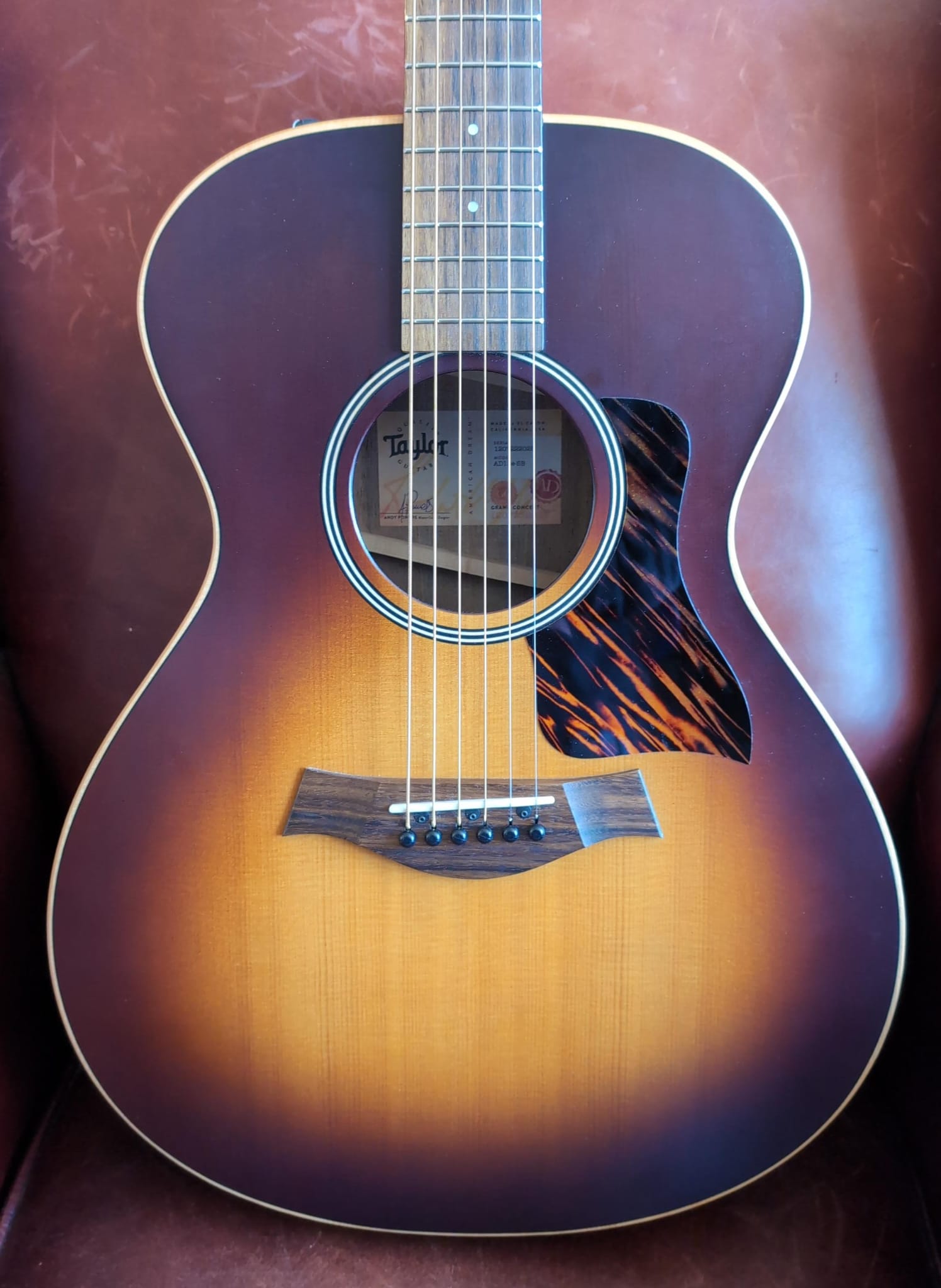 Taylor AD12e - SB (Used) - Richards Guitars Of Stratford Upon Avon