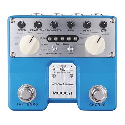 MOOER REVERIE PRO CHORUS TWIN PEDAL, Accessory for sale at Richards Guitars.