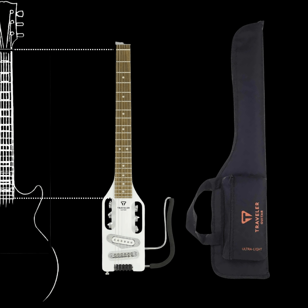 Traveler Ultralight Travel Electric Guitar - Single Coil Model - Richards Guitars Of Stratford Upon Avon