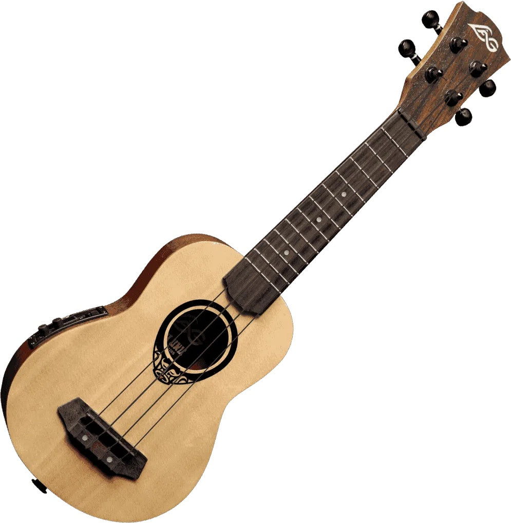 LAG TIKI UKU 150 BABYTKU150SE BABY-SOPRANO ACOUSTIC ELECTRIC, Ukulele for sale at Richards Guitars.