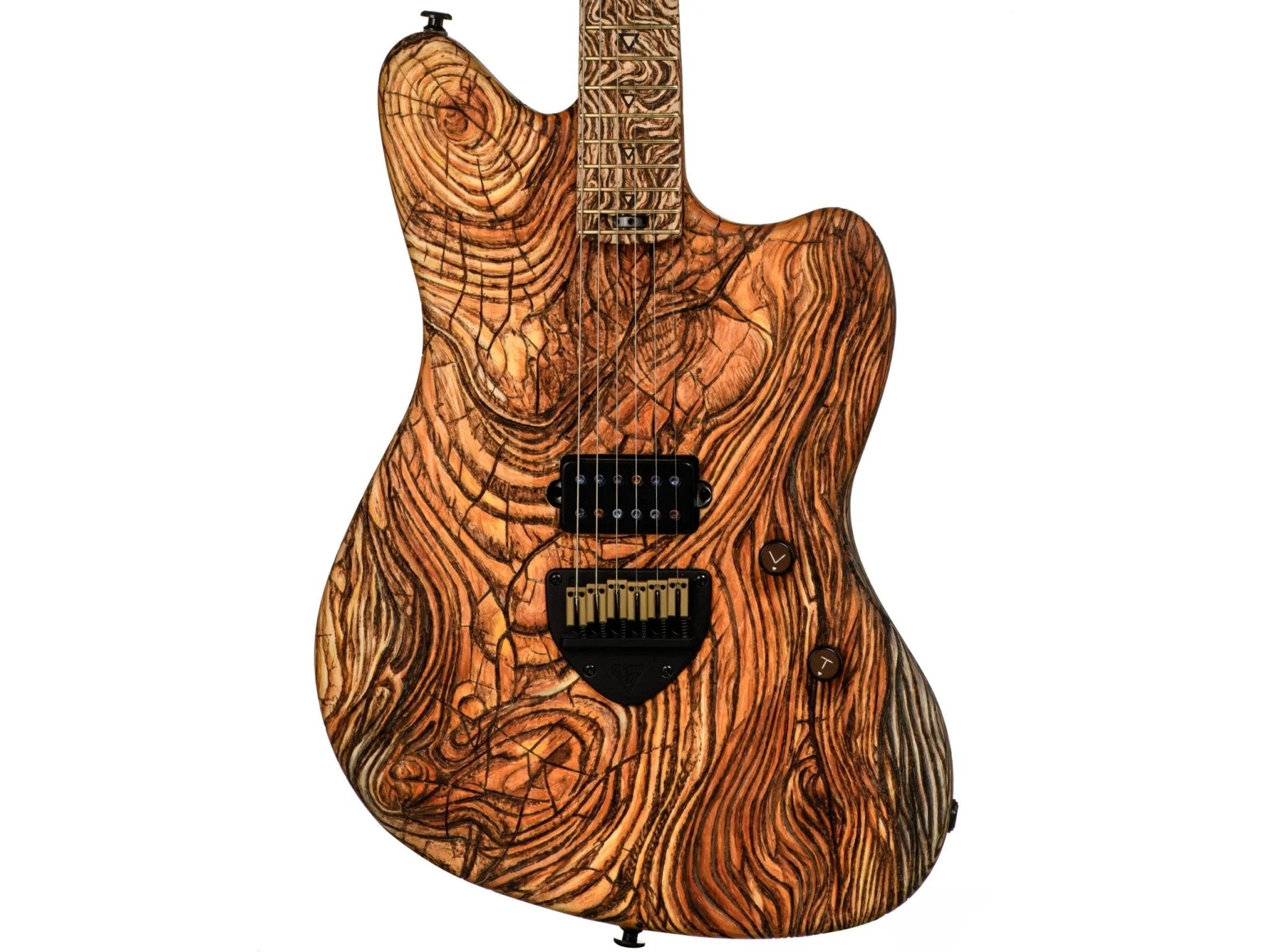 Valiant Jupiter Fireborn Custom Build Electric Guitar - Richards Guitars Of Stratford Upon Avon