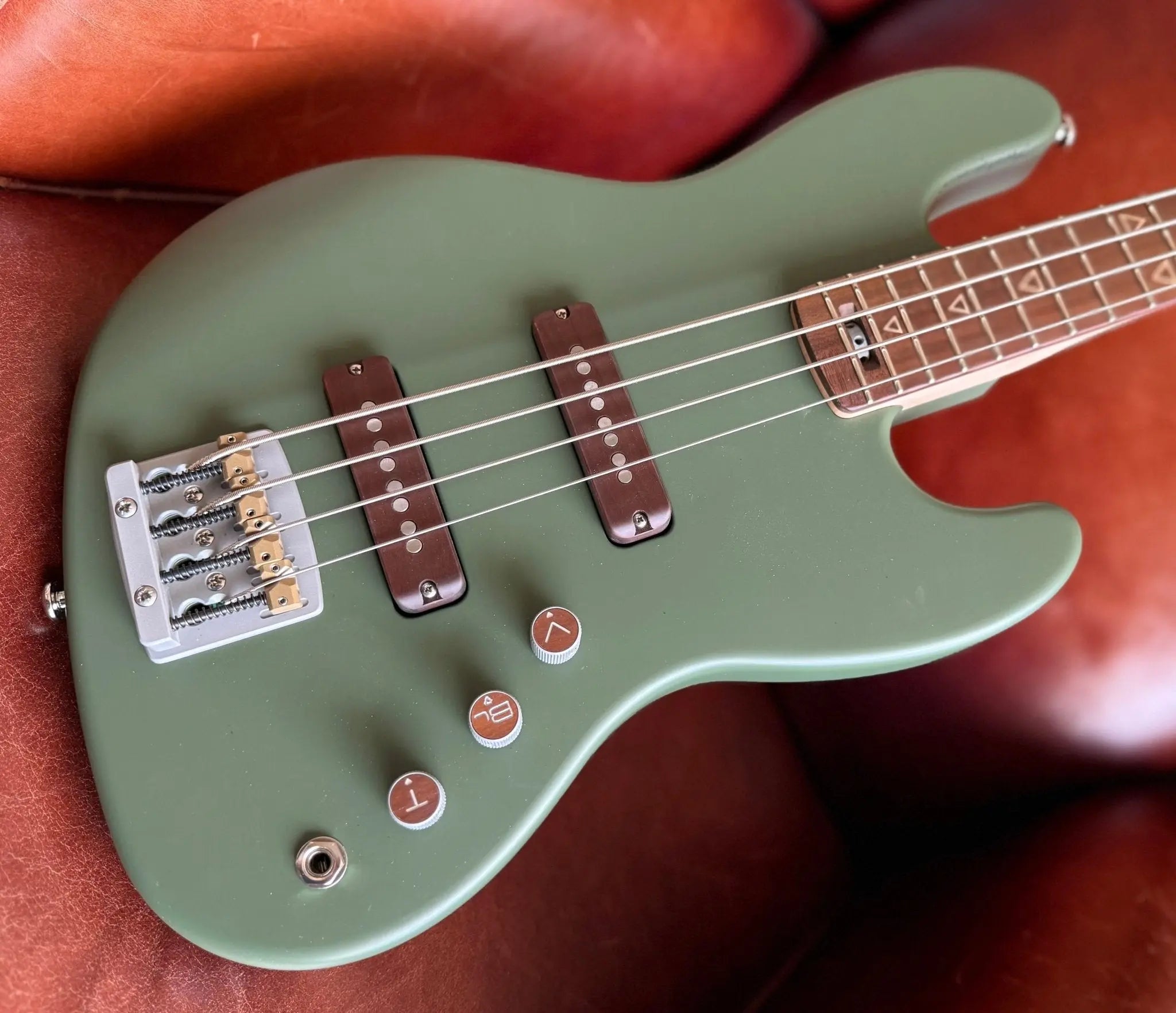 Buy Valiant Mini Bass Olive Green.  World Class Precision Engineered Mini Bass - INCREDIBLE! 