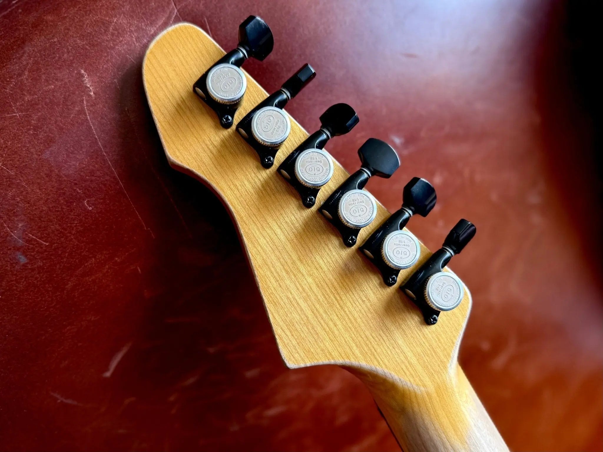 Buy Valiant Olive Green Distressed "Extreme" w' Stainless Steel Frets 