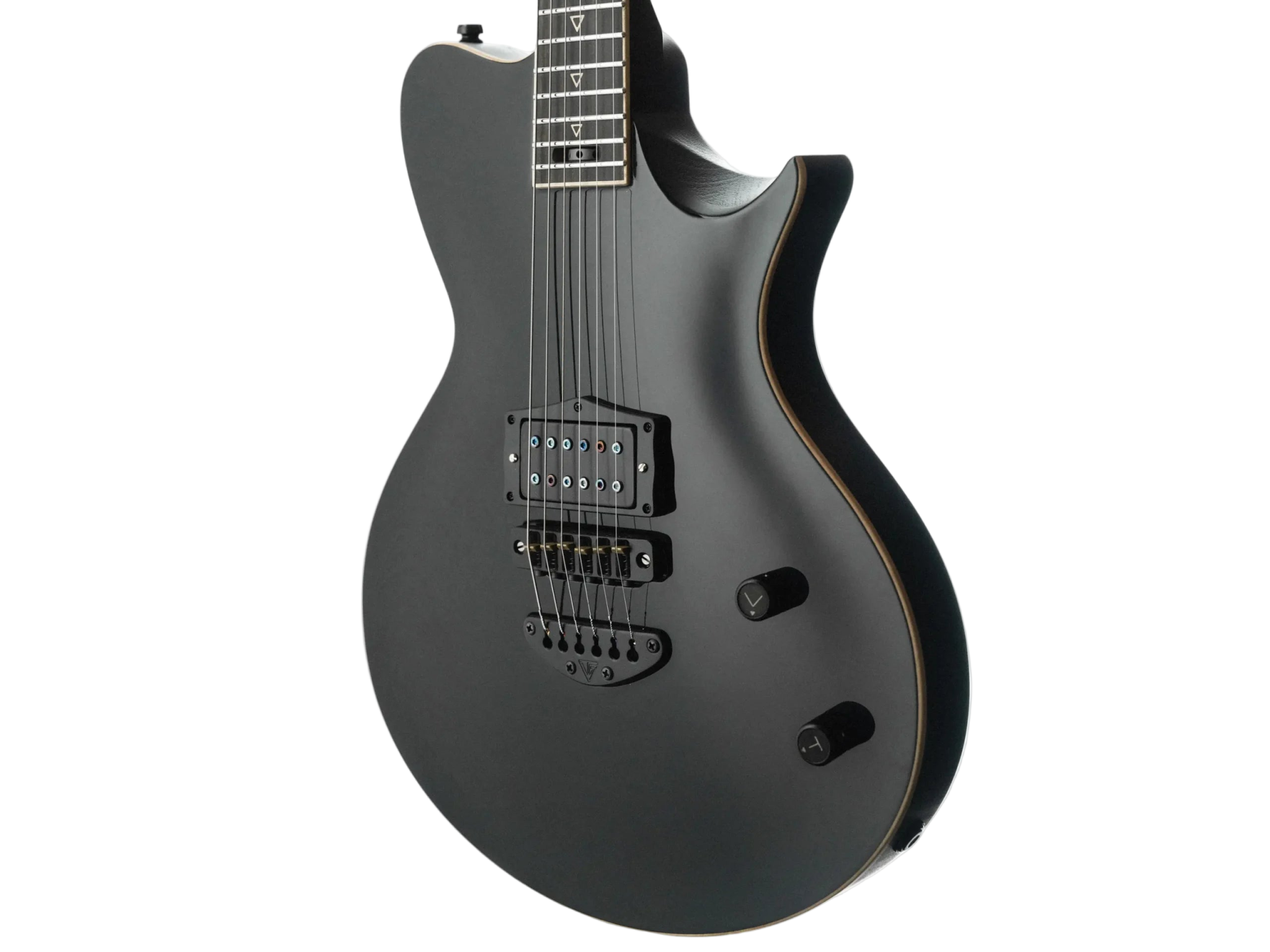 Valiant Smith Mola Black Custom Electric Guitar - Richards Guitars Of Stratford Upon Avon